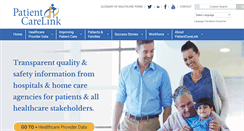 Desktop Screenshot of patientcarelink.org